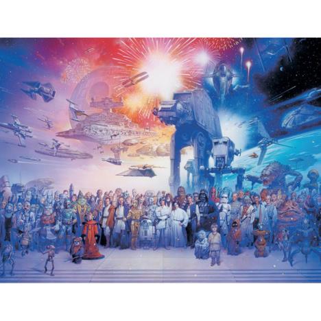 Star Wars Episode I - VI 2000pc Jigsaw Puzzle Extra Image 1